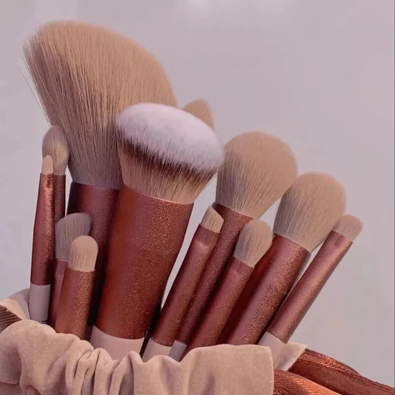 The 13 PCS Makeup Brushes Set