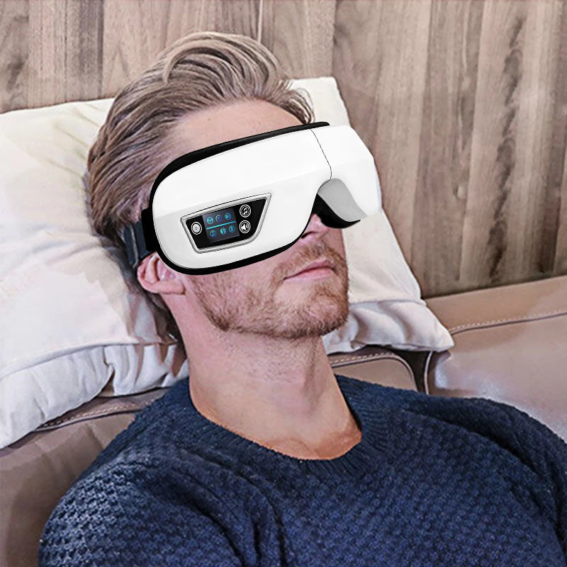 Smart Eye Massager for Migraine Relief & Better Sleep