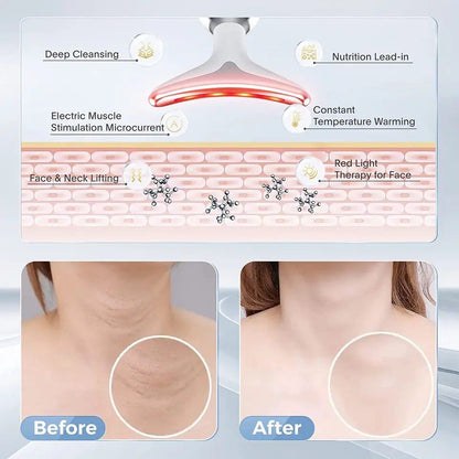 Microcurrent Face Neck Beauty Device