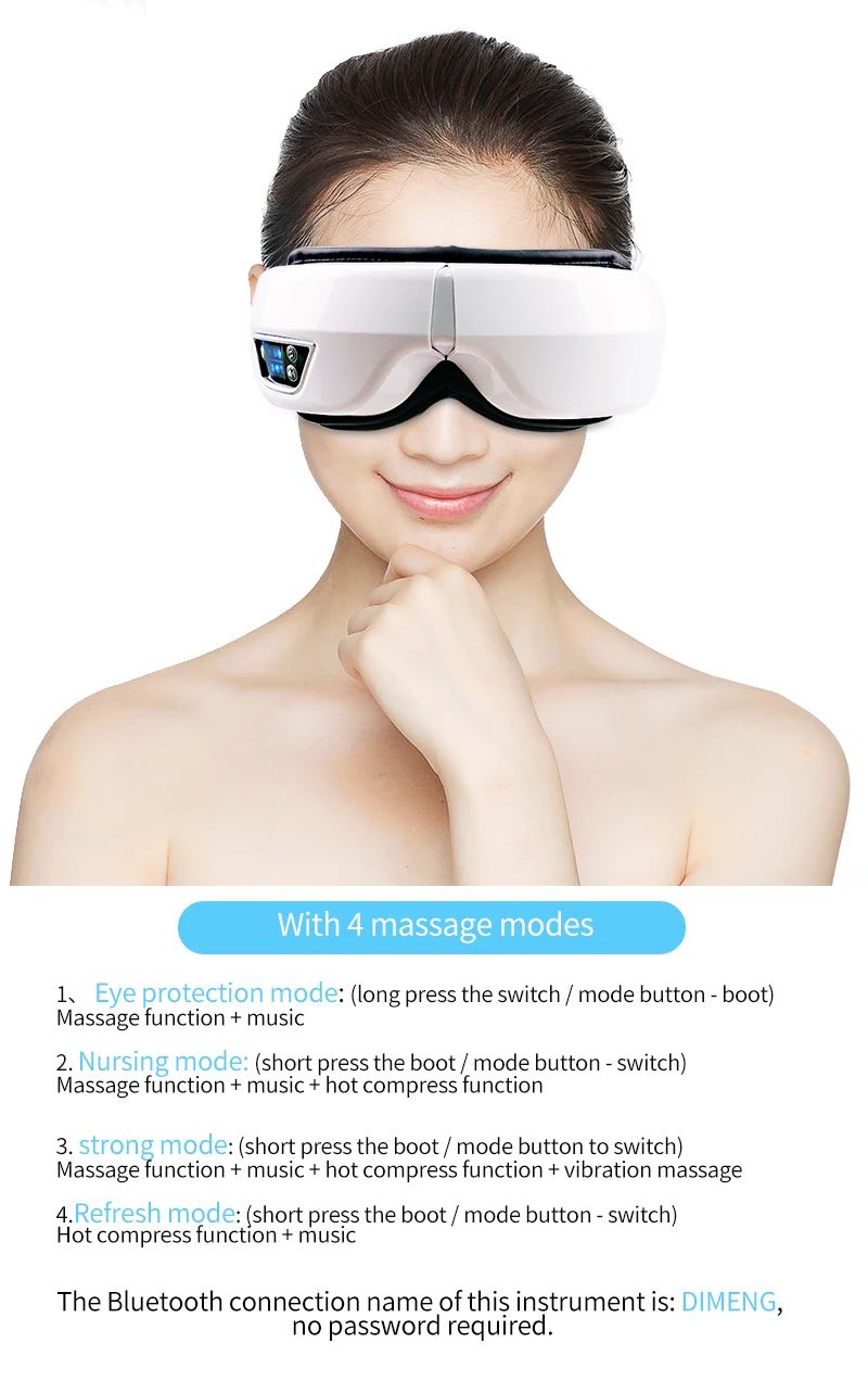 Smart Eye Massager for Migraine Relief & Better Sleep