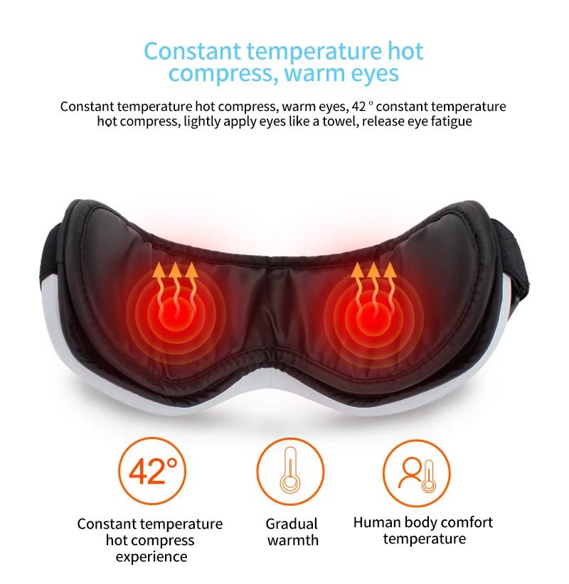 Smart Eye Massager for Migraine Relief & Better Sleep